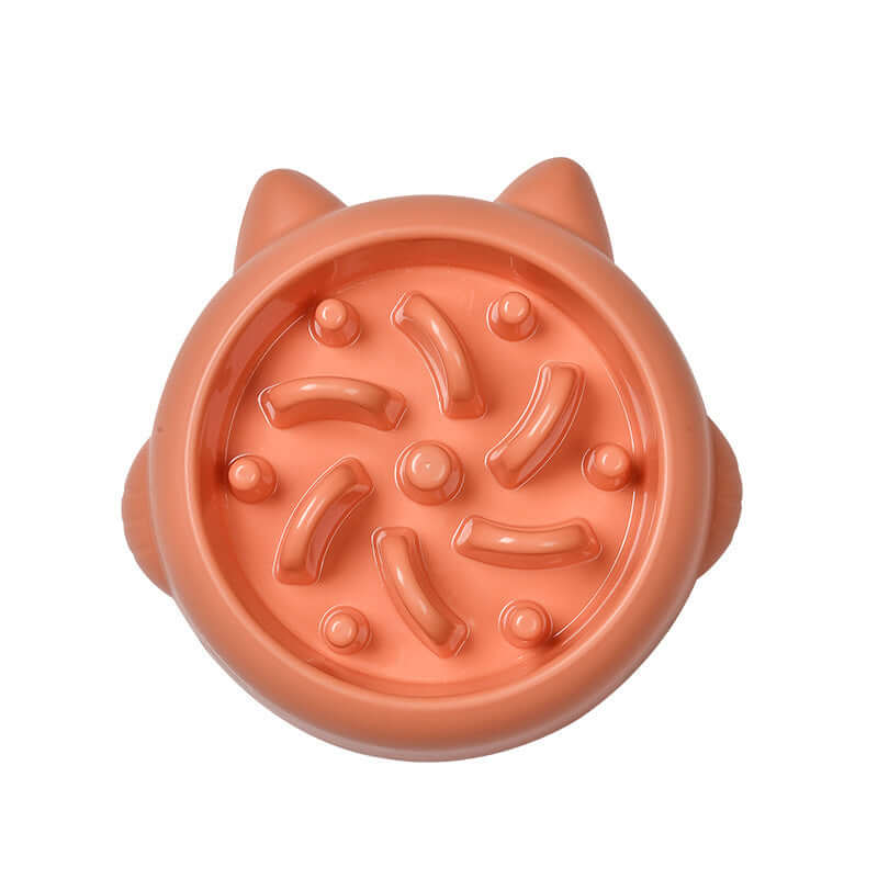 Pet Accessories Choke-Free Slow Feeder Bowls for Dogs & Cats
