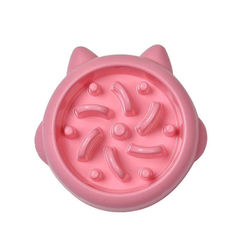 Pet Accessories Choke-Free Slow Feeder Bowls for Dogs & Cats