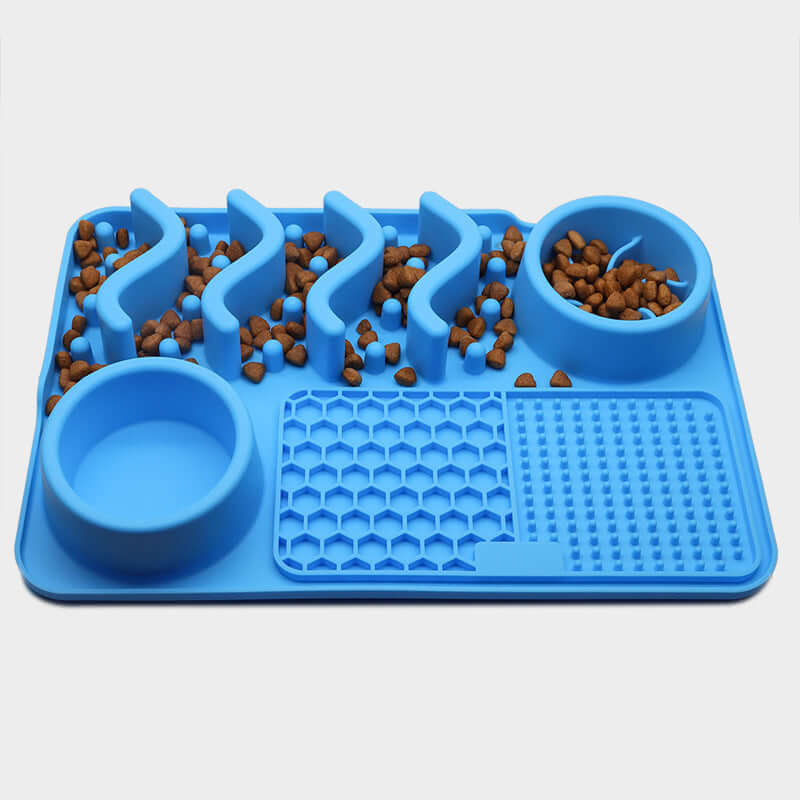 Pet Bed and House Silicone Licking Mat for Dogs