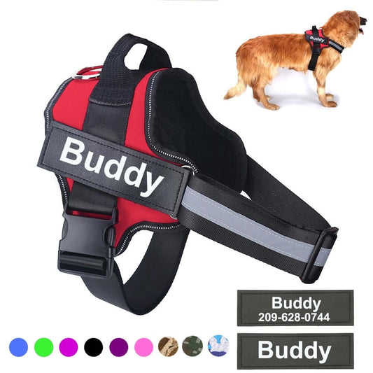 Pet Accessories Personalized Adjustable Dog Harness