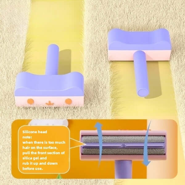 Pet Grooming 2-Way Pet Hair Roller Brush