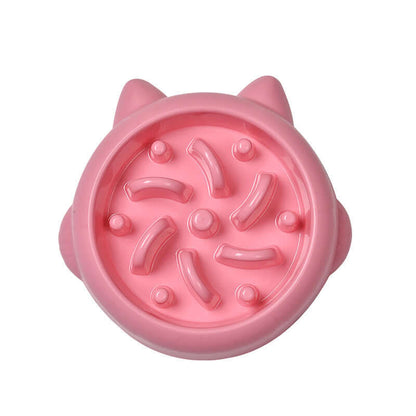 Pet Accessories Choke-Free Slow Feeder Bowls for Dogs & Cats